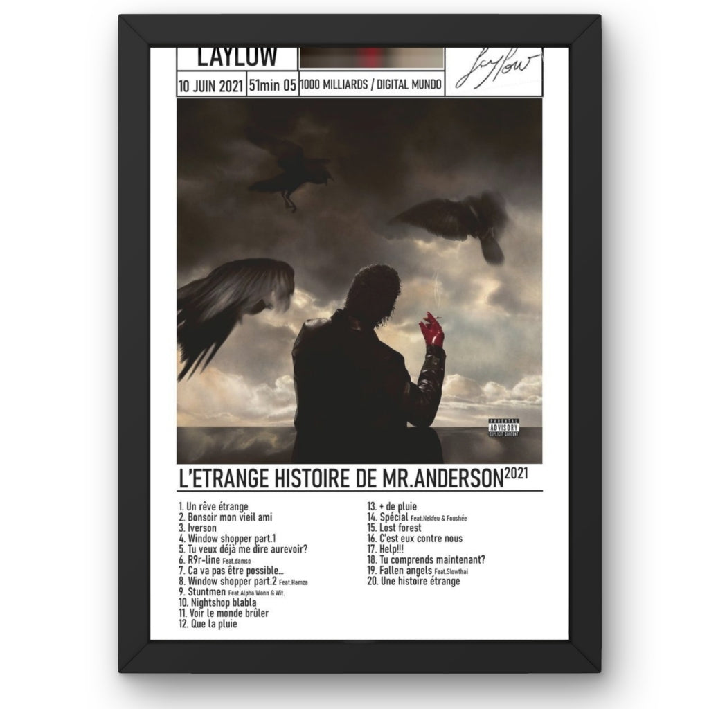 Affiches murales album de musique
