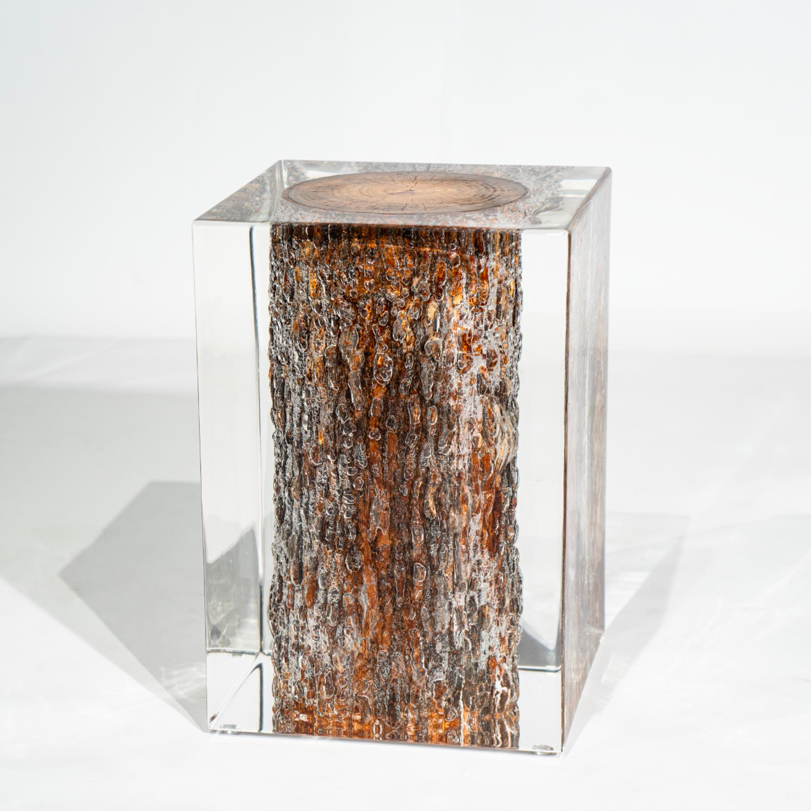 Tabouret en acrylique