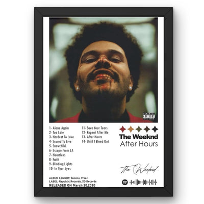 Affiches murales album de musique