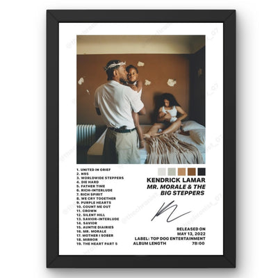 Affiches murales album de musique