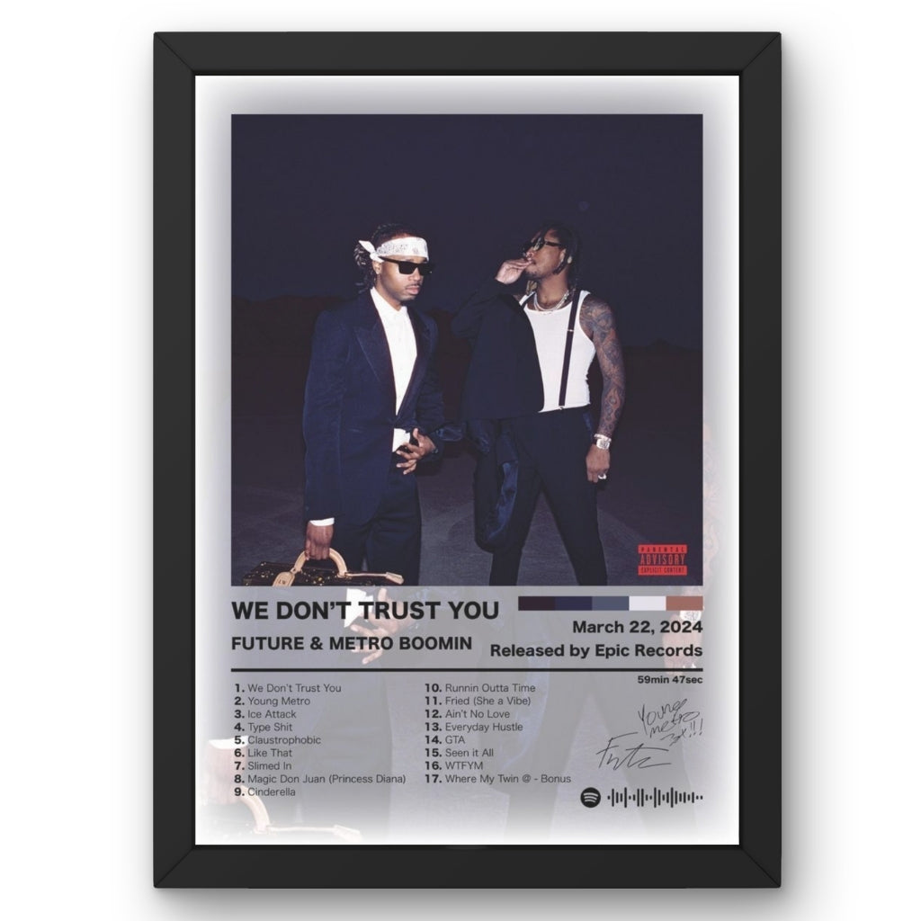 Affiches murales album de musique