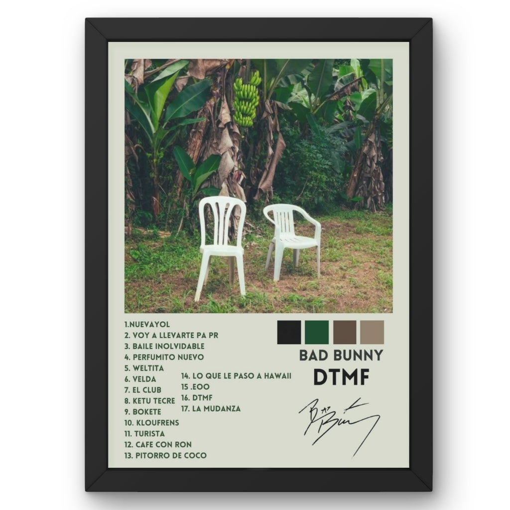 Affiches murales album de musique
