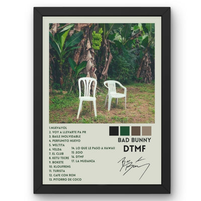 Affiches murales album de musique