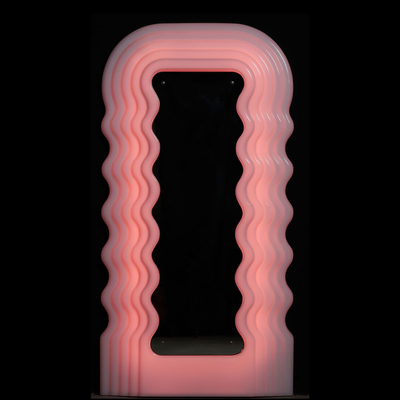 Wavy Neon Mirror