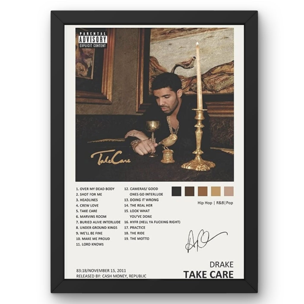 Affiches murales album de musique