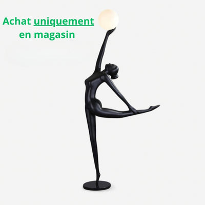 Lampe au sol de gymnaste