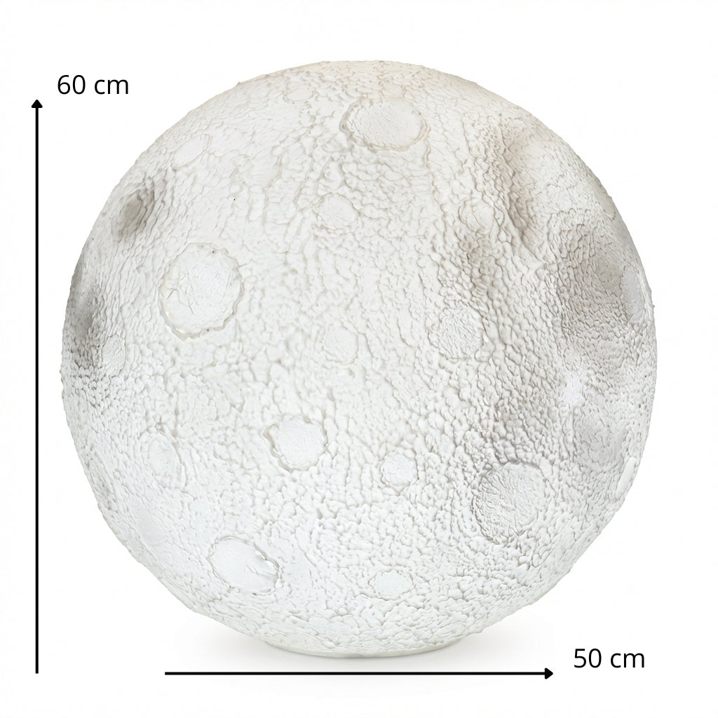 Lampe au sol lune