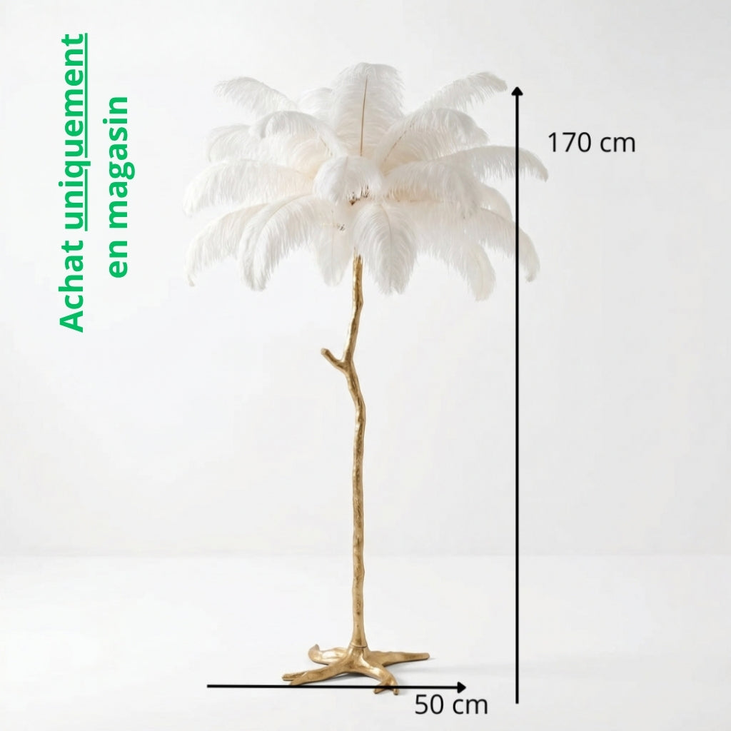 Palm tree lampadaire