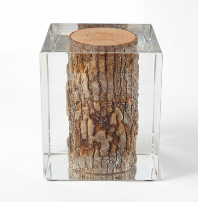 Tabouret en acrylique