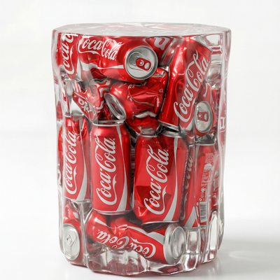 Tabouret en acrylique