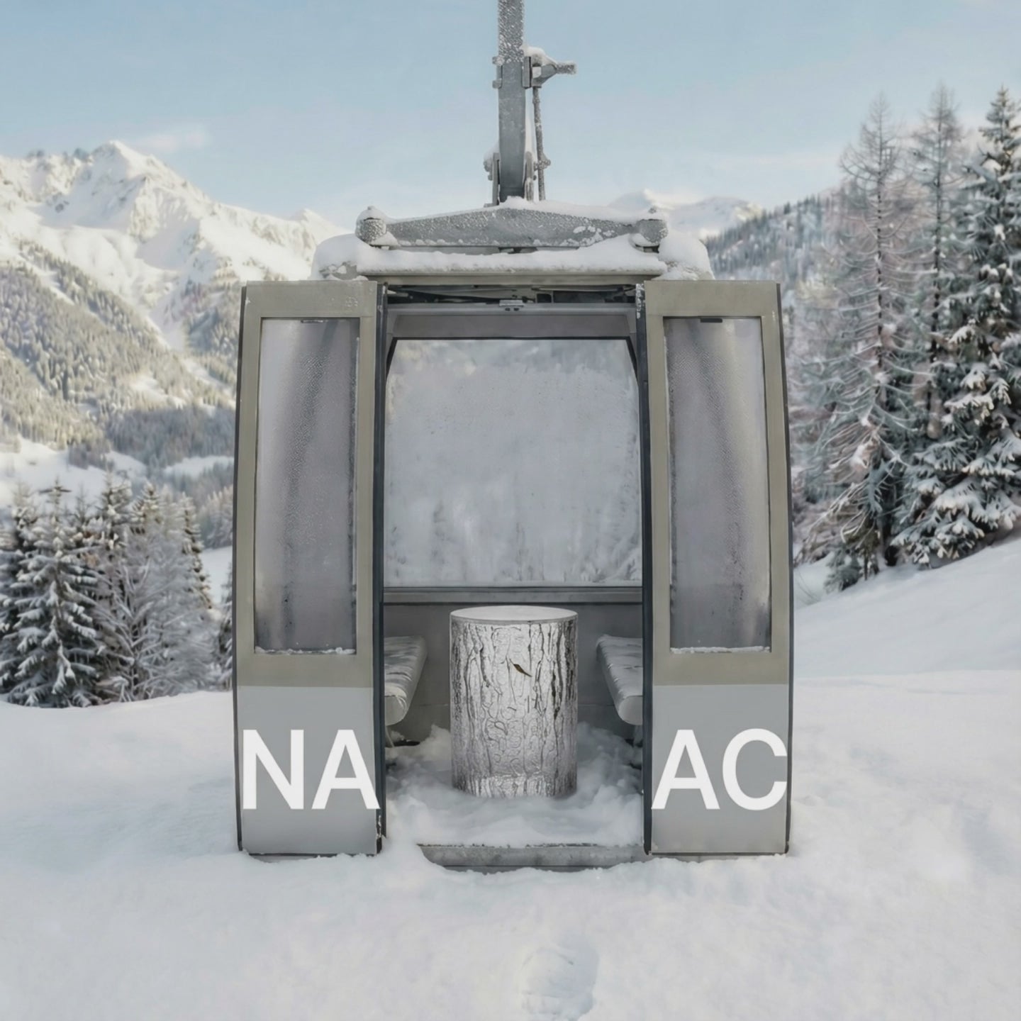 Tabouret en acrylique